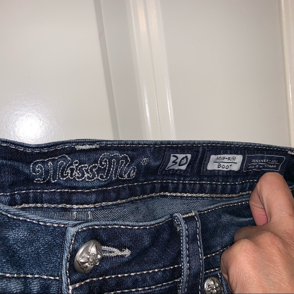 Miss Me mid-rise boot cut jean